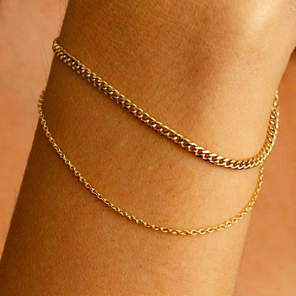 10kt YG - Cuban Link Bracelet